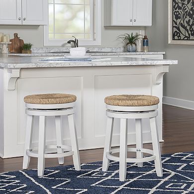 Linon Morgan 25-in. Swivel Counter Stool