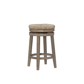 Linon Morgan 25 in Swivel Counter Stool