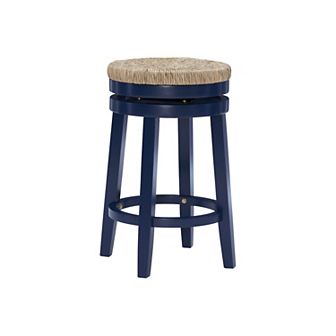 Linon Morgan 25 in Swivel Counter Stool