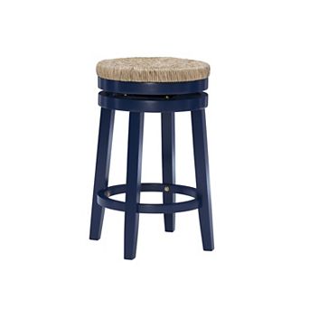 Linon Morgan 25 in Swivel Counter Stool
