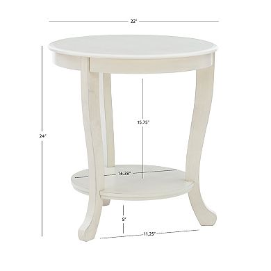 Linon Aubert Accent Side Table