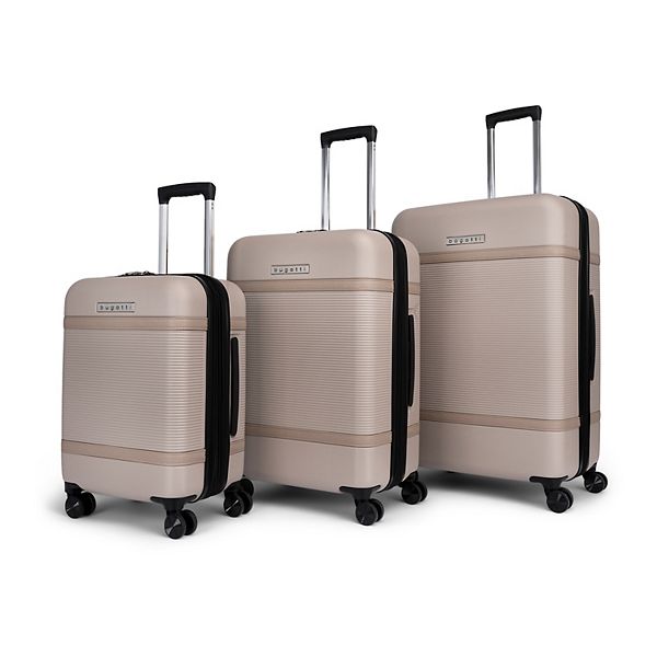 Bugatti Wellington 3-Piece Hardside Spinner Luggage Set