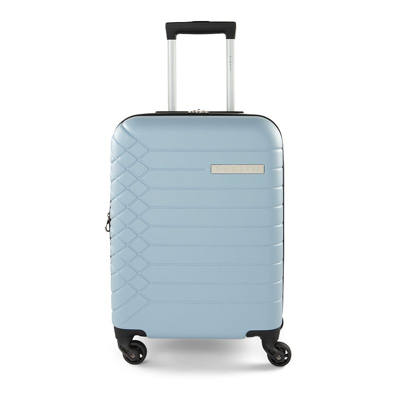 Bugatti Mecca 20-Inch Carry-On Hardside Spinner Luggage, Blue, 20 Carryon