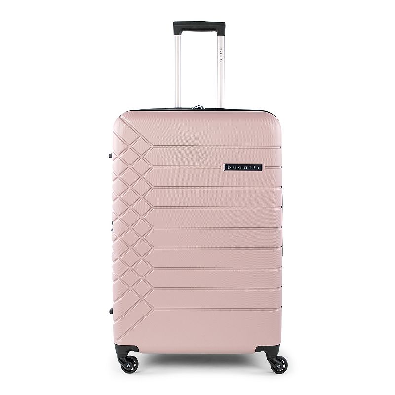 Bugatti Mecca 28-Inch Hardside Spinner Luggage, Pink, 28 INCH