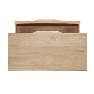 Linon Janie Rattan 3-Drawer Cabinet