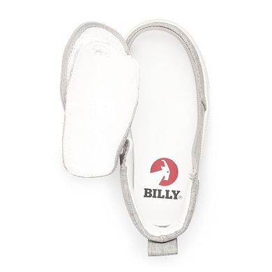 BILLY Footwear Grey Jersey Toddler Adaptive High Top Sneakers