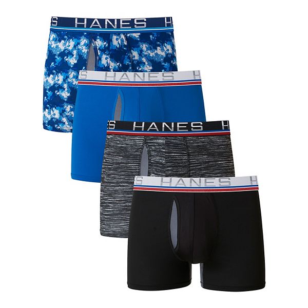 Men's Hanes Ultimate® 4-pack X-Temp® Comfort-Flex Fit® Total