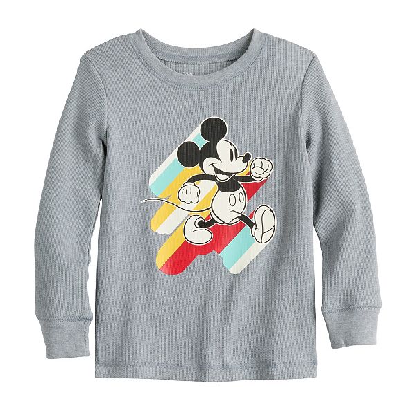 mickey mouse thermal shirt