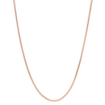 Stella Grace Sterling Silver 1.2 mm Snake Chain Necklace
