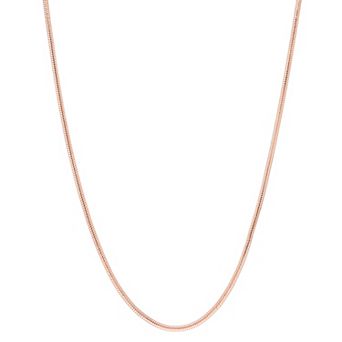 Stella Grace Sterling Silver 1.2 mm Snake Chain Necklace