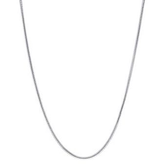 Stella Grace Sterling Silver 1.2 mm Snake Chain Necklace