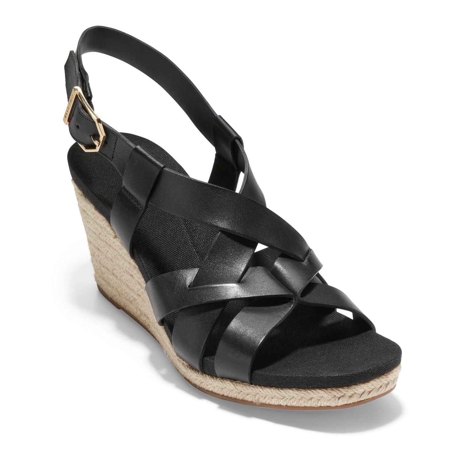 kohls black wedges