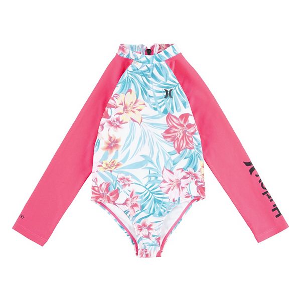 Toddler Girl Hurley Rash Guard Suit