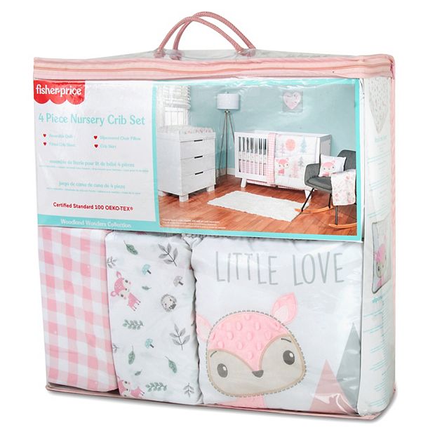 Kohl's girl crib online bedding sets