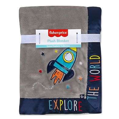 Fisher-Price Space Explorer Baby Blanket