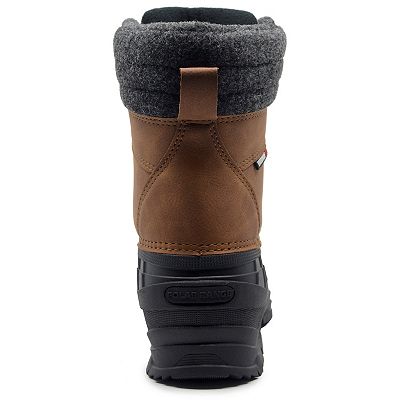 Polar Range Men\'s Fowler Waterproof Lace-Up Winter Boots Black 12M POLAR RANGE Fowler Waterproof Snow Boot (Men) | Nordstromrack main image 2
