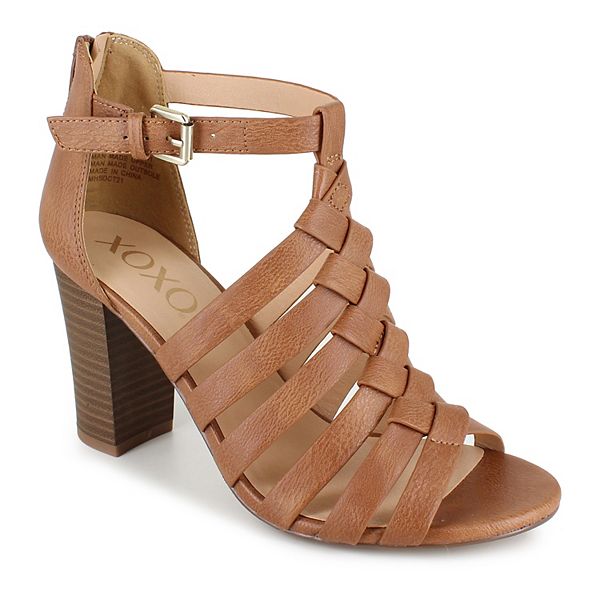 XOXO Baxter Women's Heeled Dress Sandals