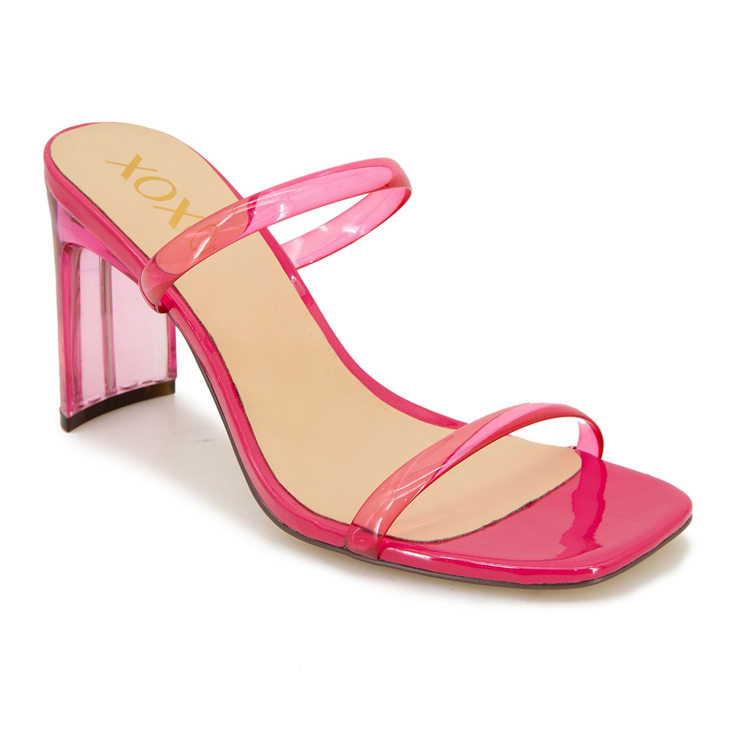kohl's pink heels