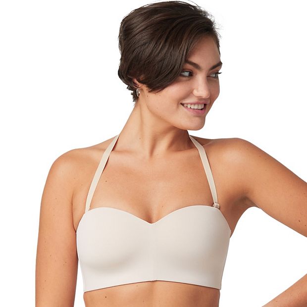 Maidenform Pure Comfort Strapless Bra, Wireless Bra with Stay-Put Fit,  Full-Coverage Convertible Bra for Everyday Wear, Almond, Small : :  Clothing, Shoes & Accessories