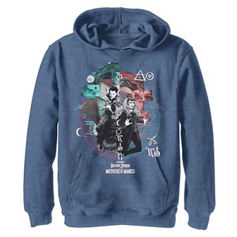Boys 8-20 Doctor Strange Movie 2 Magic Glitch Hoodie