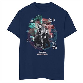 Boys 8-20 Doctor Strange Movie 2 Magic Glitch Tee
