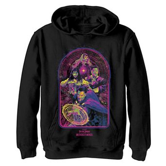 Boys 8-20 Doctor Strange Movie 2 Magic Pop Neon Groupshot Hoodie