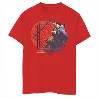 Boys 8-20 Doctor Strange Movie 2 Strange Gold Seal Pose Tee