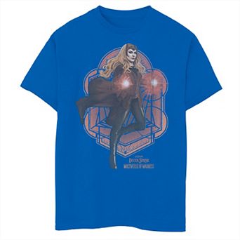 Boys 8-20 Doctor Strange Movie 2 Wanda Mandala Pose Seal Tee
