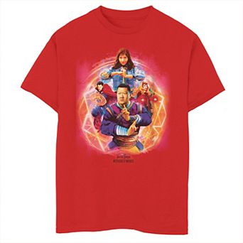 Boys 6-20 Doctor Strange Movie 2 Strong Three Hero Groupshot Tee