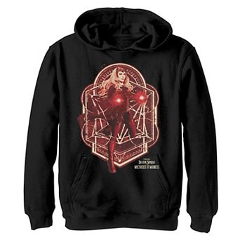Boys 8-20 Doctor Strange Movie 2 Wanda Magic Hero Pose Hoodie