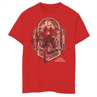 Boys 8-20 Doctor Strange Movie 2 Wanda Magic Hero Pose Tee