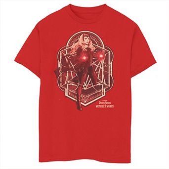 Boys 6-20 Doctor Strange Movie 2 Wanda Magic Hero Pose Tee