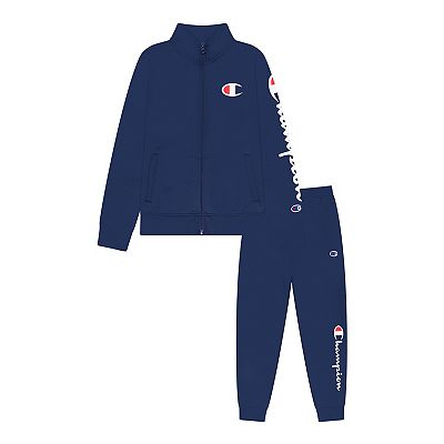 Boys 8 20 Champion Script Tracksuit Set