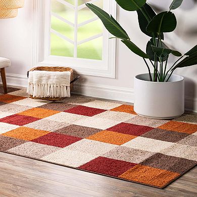 Unique Loom Autumn Patchwork Rug