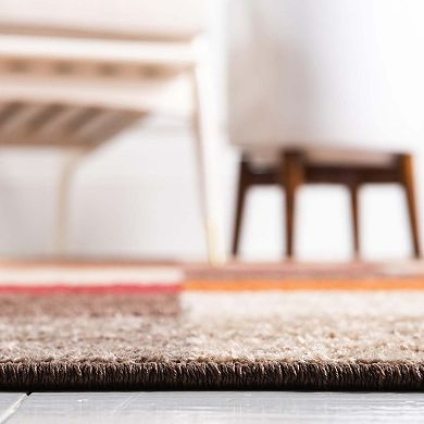 Unique Loom Autumn Patchwork Rug