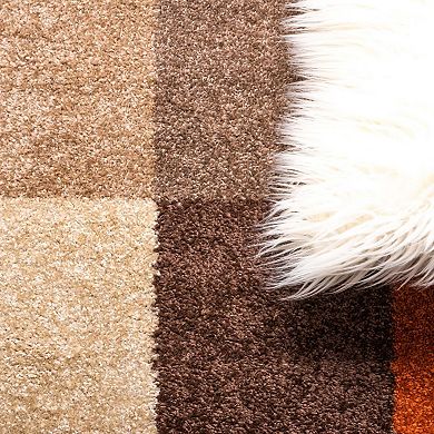 Unique Loom Autumn Patchwork Rug