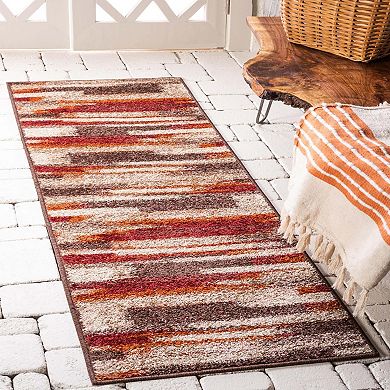 Unique Loom Autumn Wheat Rug