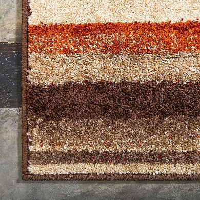 Unique Loom Autumn Wheat Rug