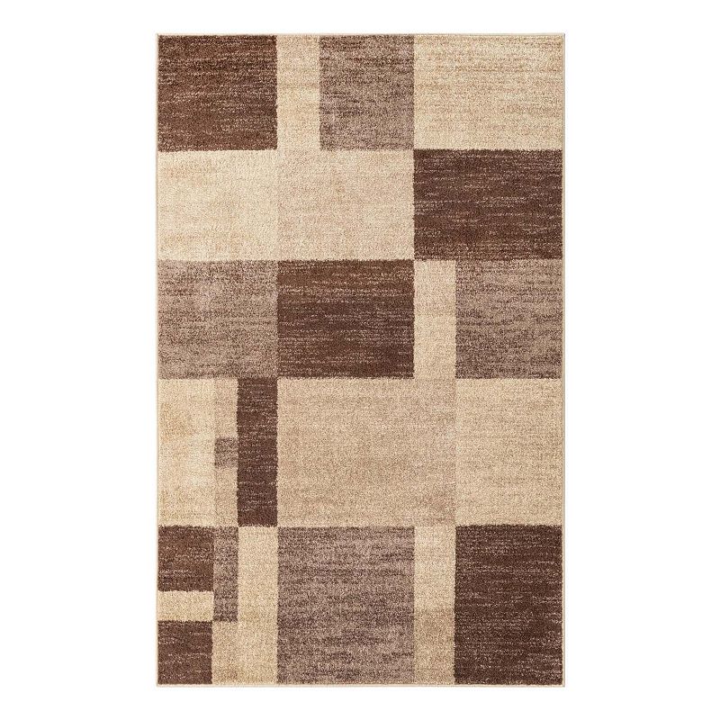 Unique Loom Autumn Providence Rug, Beig/Green, 8Ft Rnd
