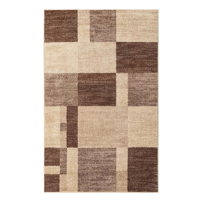 Unique Loom Autumn Providence Rug, Beig/Green, 8Ft Rnd