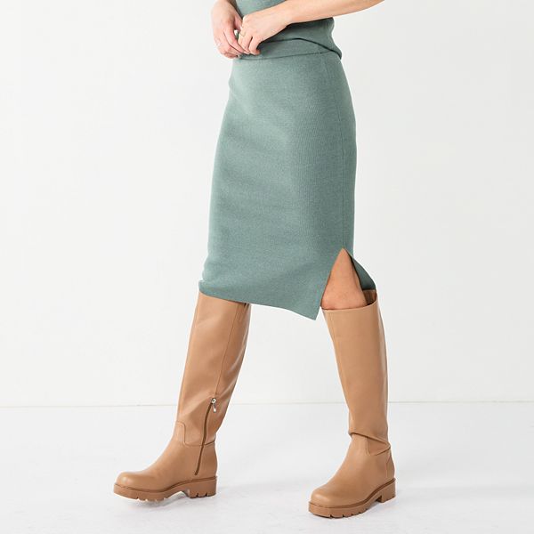 Women's Nine West Knit Sweater Skirt