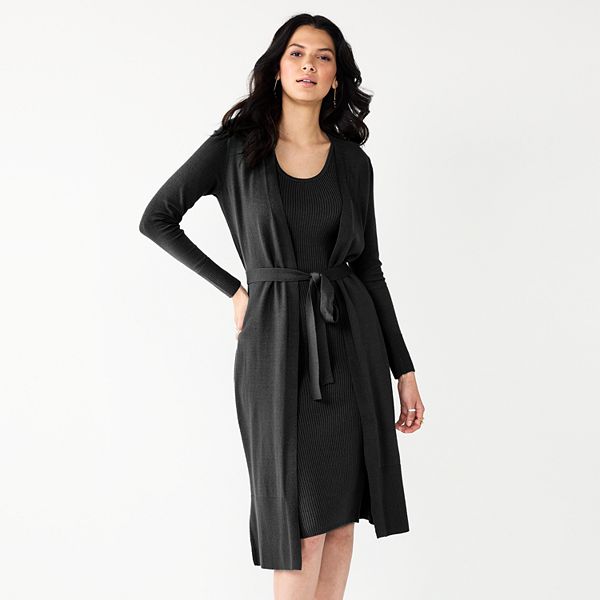 nine west duster cardigan