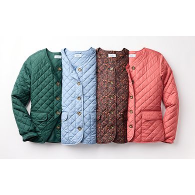Women's Croft & Barrow® Quilted Jacket