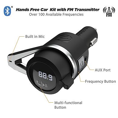 Scosche BTFreq Pro Bluetooth FM Transmitter with Power Delivery Charging