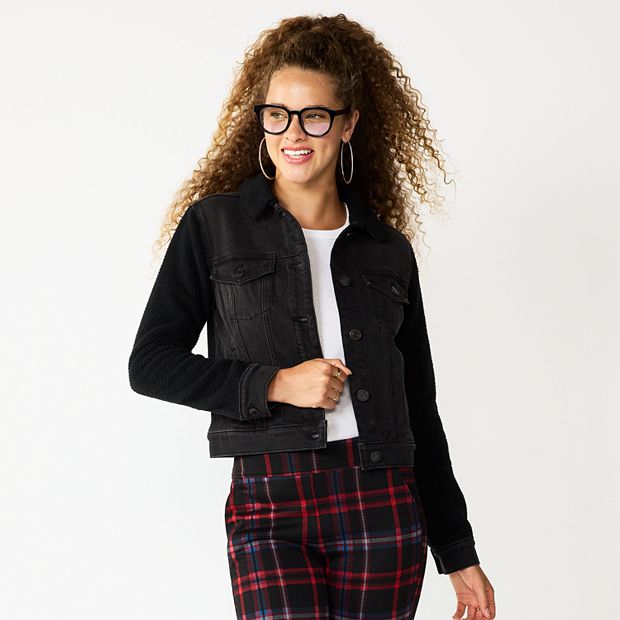 Kohls jean sale jacket juniors