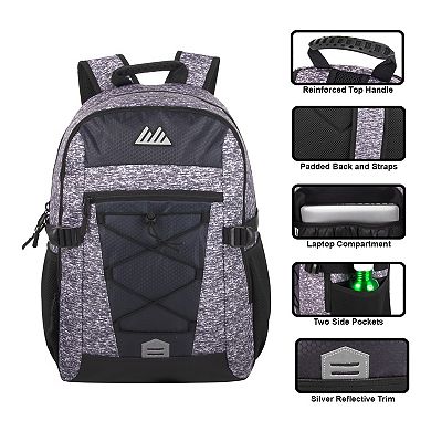 Summit Ridge Heather Bungee Backpack