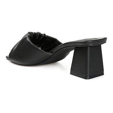 Journee Briarr Women's Heeled Slide Sandals