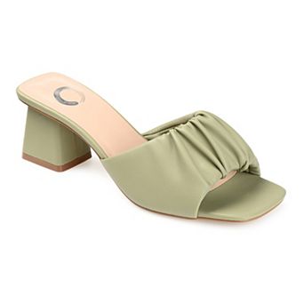 Journee Briarr Women's Heeled Slide Sandals