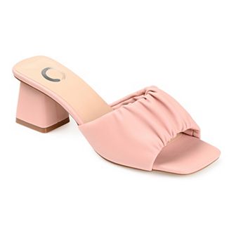 Journee Briarr Women's Heeled Slide Sandals