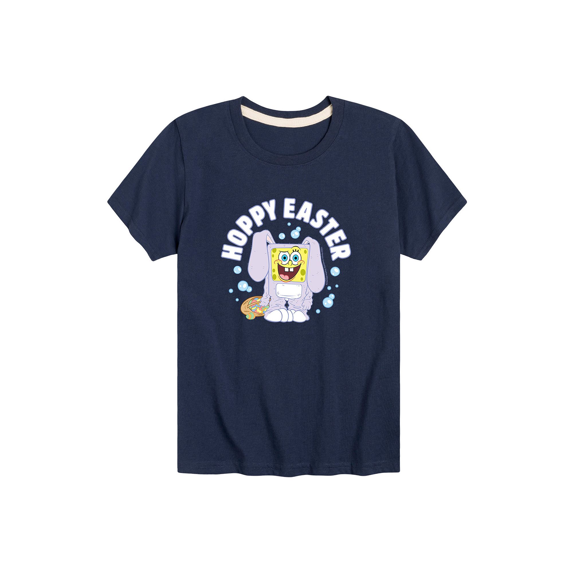 Boys 8-20 SpongeBob SquarePants Easter Graphic Tee, Boys, Size: Small, Blu